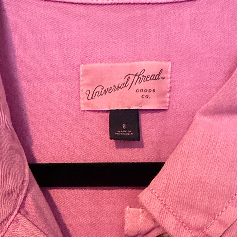 Universal Thread Pink Button-Down Collared Shirt - image 2